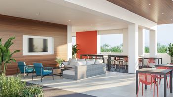 Rooftop Terrace at Link Apartments® Montford, Charlotte